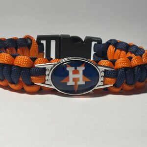 Houston Astros MLB Paracord Bracelet NEW